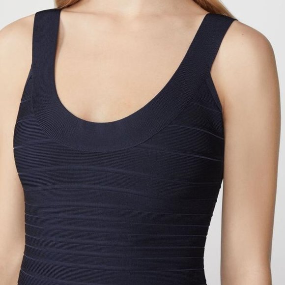 Herve Leger Sydney Signature Bodycon Dress | C20Dr - Picture 3 of 8